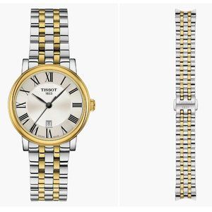 Tissot NEW IN BOX Carson Lady Two Tone Watch